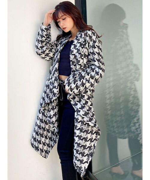 GYDA（ジェイダ）の「BIG COLLAR コート（その他アウター・レディース・その他1/ブラック・FREE）」の10枚目の写真