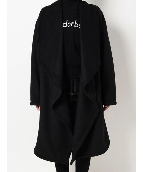 GYDA（ジェイダ）の「BIG COLLAR コート（その他アウター・レディース・その他1/ブラック・FREE）」の8枚目の写真