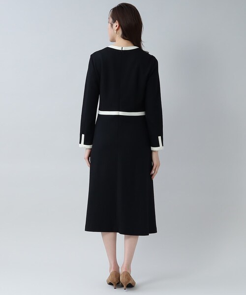 UNTITLED（アンタイトル）の「◇【1枚で決まる】ウールジャージ 配色