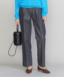 SERGE de bleu | ＜SERGE de bleu＞クラシック トラウザーズ -ウォッシャブル-(その他パンツ)