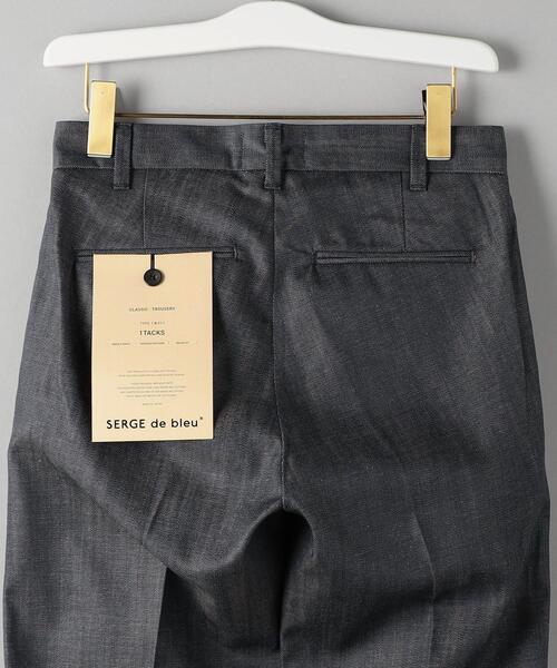 SERGE de bleu(サージ)の「<SERGE de bleu>クラシック トラウザーズ -ウォッシャブル-(その他パンツ・レディース・ネイビー・38/36)」の12枚目の写真