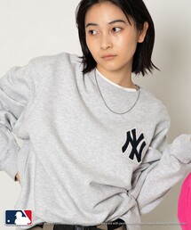 FREAK'S STORE | MLB × FREAK'S STORE/エムエルビー/メジャーリーグベースボール MLB NY裏毛クルーネックスウェット(スウェット)