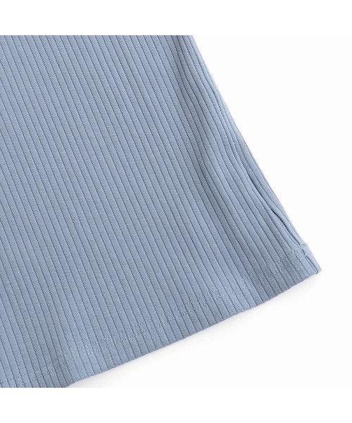 SISTER JENNI（SISTER JENNI）の「レース切替えテレコトップス（Tシャツ/カットソー・キッズ・オフホワイト/ブラック/サックスブルー・150cm/160cm/130cm/140cm）」の13枚目の写真