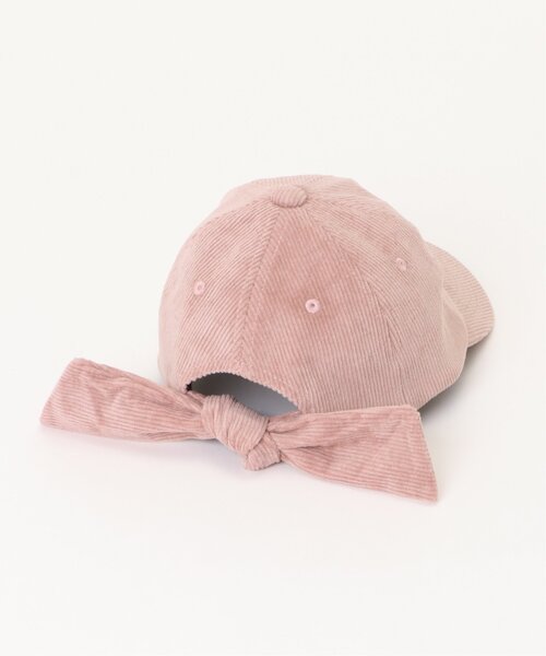 ikka（イッカ）の「コーデュロイ後ろリボンキャップ（キャップ・キッズ・ピンク・FREE）」の13枚目の写真
