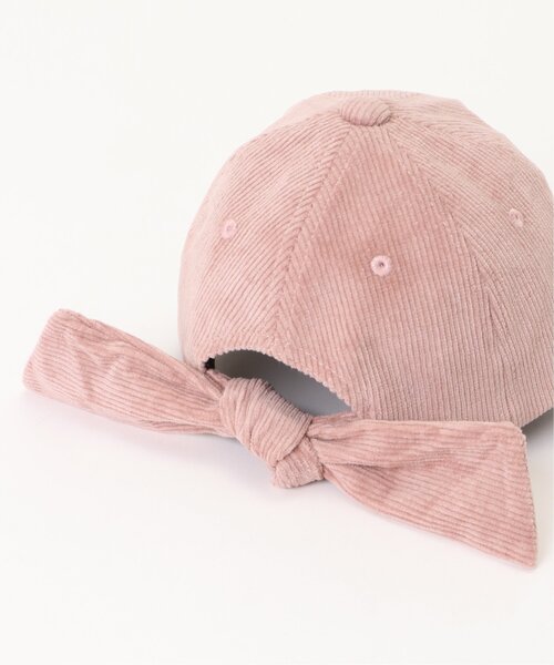 ikka（イッカ）の「コーデュロイ後ろリボンキャップ（キャップ・キッズ・ピンク・FREE）」の18枚目の写真