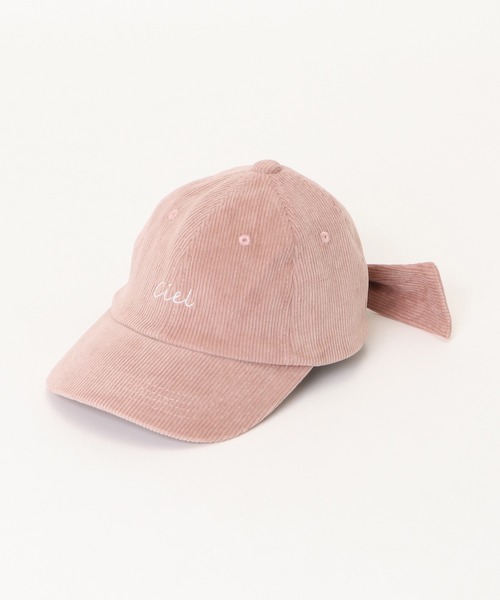 ikka（イッカ）の「コーデュロイ後ろリボンキャップ（キャップ・キッズ・ピンク・FREE）」の11枚目の写真