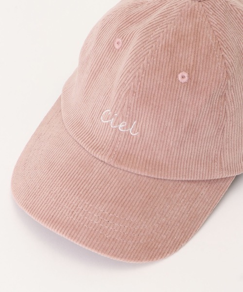 ikka（イッカ）の「コーデュロイ後ろリボンキャップ（キャップ・キッズ・ピンク・FREE）」の5枚目の写真