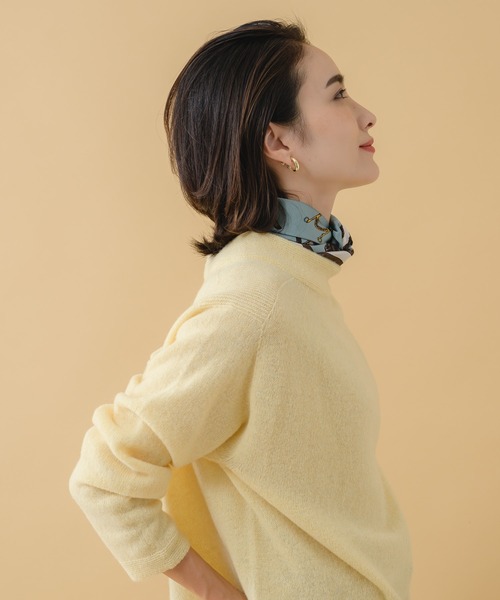 KATHARINE ROSS（キャサリンロス）の「【KATHARINE ROSS】クラシカル馬具柄ミニスカーフ WEB限定（バンダナ/スカーフ・レディース・ピンク/ミント/イエロー/アイボリー・MEDIUM）」の8枚目の写真