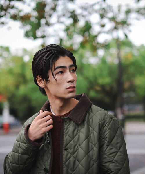 Traditional Weatherwear（トラディショナルウェザーウェア）の「Traditional Weatherwear × BEAMS / 別注 WAVERLY（ブルゾン・メンズ・ネイビー/オリーブ/ブラック・38/40/36/44/42）」の9枚目の写真