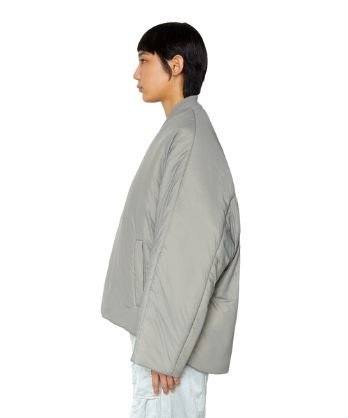 DIESEL（ディーゼル）の「レディース アウター ブルゾン ショート（ブルゾン・レディース・グレー/ブラック・SMALL/X-SMALL）」の7枚目の写真