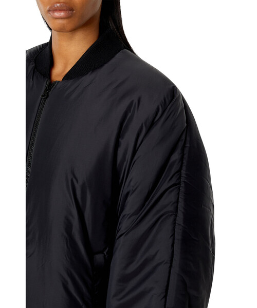 DIESEL（ディーゼル）の「レディース アウター ブルゾン ショート（ブルゾン・レディース・グレー/ブラック・SMALL/X-SMALL）」の12枚目の写真