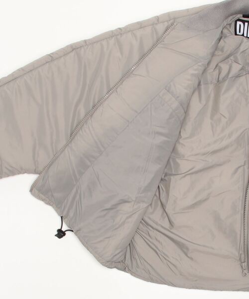 DIESEL（ディーゼル）の「レディース アウター ブルゾン ショート（ブルゾン・レディース・グレー/ブラック・SMALL/X-SMALL）」の3枚目の写真