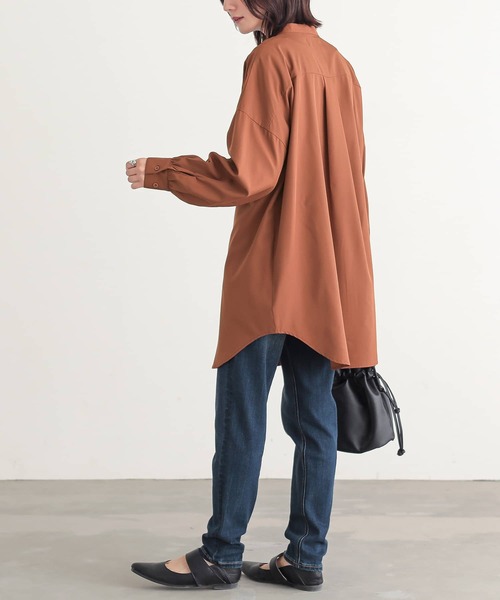 osharewalker（オシャレウォーカー）の「『ピンタックはしごレースブラウス』（シャツ/ブラウス・レディース・ライトベージュ/テラコッタ/ブラック・FREE）」の9枚目の写真