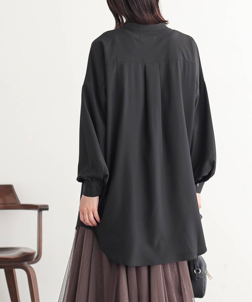 osharewalker（オシャレウォーカー）の「『ピンタックはしごレースブラウス』（シャツ/ブラウス・レディース・ライトベージュ/テラコッタ/ブラック・FREE）」の12枚目の写真