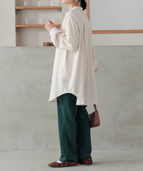 osharewalker（オシャレウォーカー）の「『ピンタックはしごレースブラウス』（シャツ/ブラウス・レディース・ライトベージュ/テラコッタ/ブラック・FREE）」の19枚目の写真