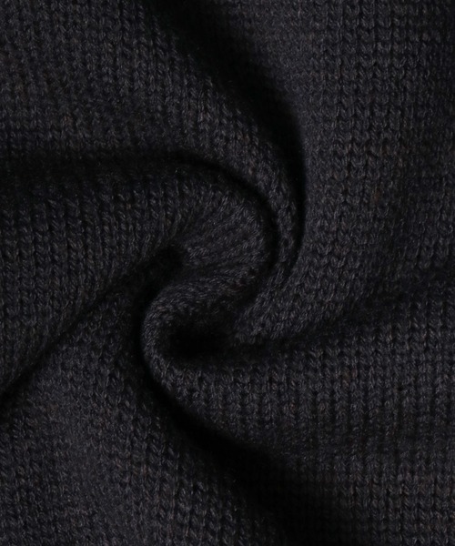 ANPAS（アンパス）の「Rose Pattern Oversized Jacquard Knit Pullover/薔薇 オーバーサイズ ジャガード ニット プルオーバー（ニット/セーター・メンズ・オフホワイト/チャコールグレー/ブラック・M/L）」の17枚目の写真