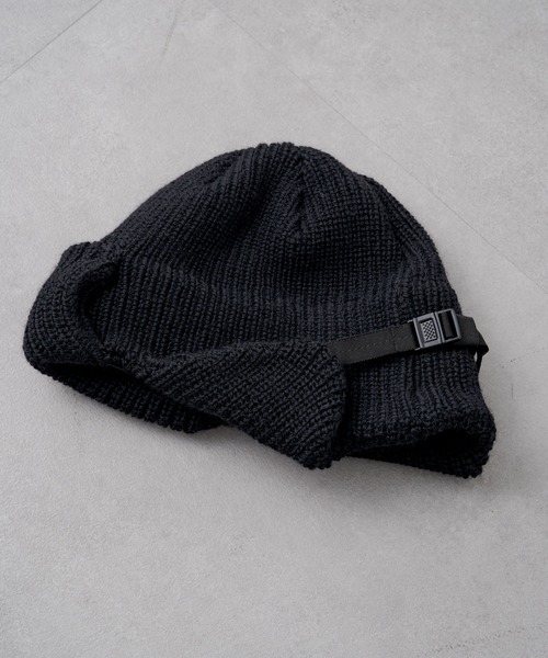 Kastane（カスタネ）の「List Fright Watch（ニットキャップ/ビーニー・レディース・ブラック/アイボリー・FREE）」の5枚目の写真