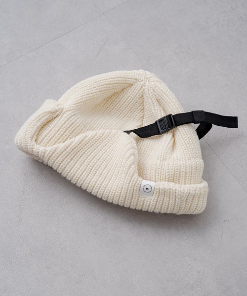 Kastane（カスタネ）の「List Fright Watch（ニットキャップ/ビーニー・レディース・ブラック/アイボリー・FREE）」の7枚目の写真