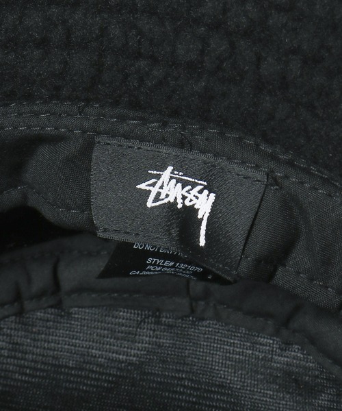 STUSSY(ステューシー)の「STUSSY/ステューシー Sherpa Bucket Hat バケットハット(ハット・メンズ・オートミール/グリーン/ブラック・LXL/SM)」の10枚目の写真