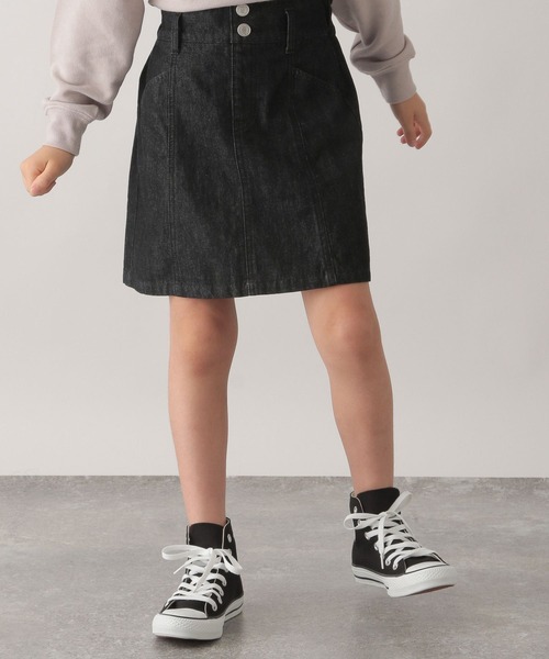 GLOBAL WORK(グローバルワーク)の「インナー付き台形スカート/167707(スカート・キッズ・ライトグリーン/ブラック/ブルー・100cm/130cm/140cm/120cm/160cm/110cm/150cm)」の10枚目の写真