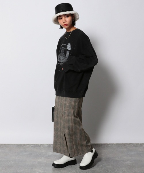 PAGEBOY（ページボーイ）の「チェックナロースカート（スカート・レディース・グリーン系その他/ブルー系その他/グレー系その他・FREE）」の7枚目の写真