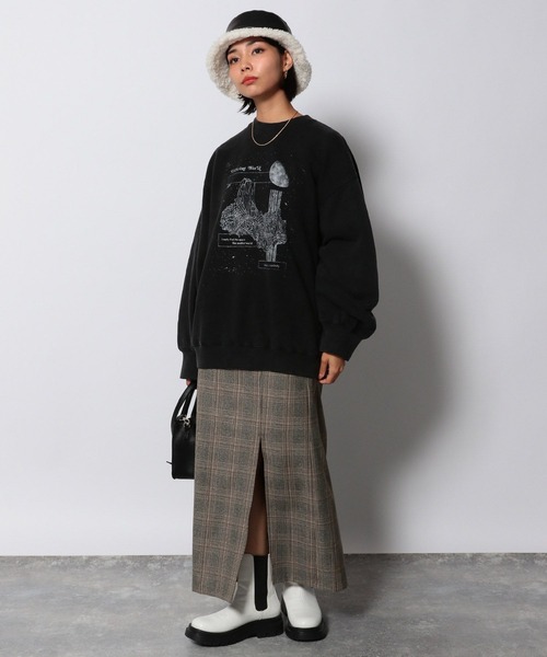 PAGEBOY（ページボーイ）の「チェックナロースカート（スカート・レディース・グリーン系その他/ブルー系その他/グレー系その他・FREE）」の8枚目の写真