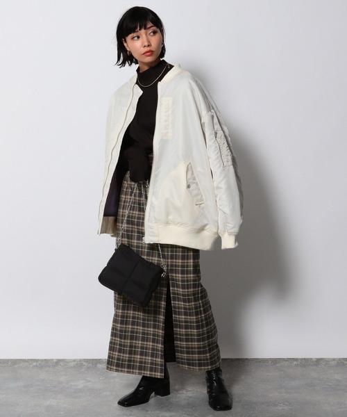 PAGEBOY（ページボーイ）の「チェックナロースカート（スカート・レディース・グリーン系その他/ブルー系その他/グレー系その他・FREE）」の15枚目の写真