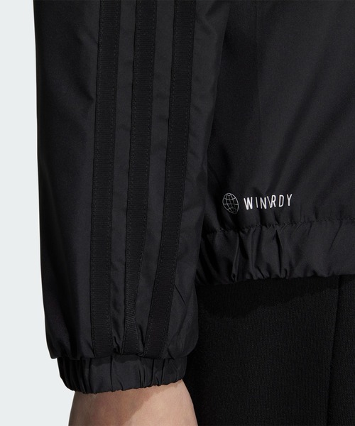 ★adidas アディダス　暖かい３ストライプス　ウインドブレーカー パンツ 裏起毛 グレー[CG14571N-L] 四★★QWER★ adidas（アディダス）の「スリーストライプス レギュラーフィット