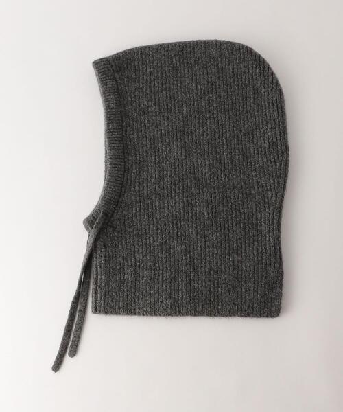 BEAUTY&YOUTH UNITED ARROWS（ビューティーアンドユースユナイテッドアローズ）の「ニット フード ネックウォーマー（ネックウォーマー/スヌード・メンズ・ブラック/オリーブ/ダークグレー/ナチュラル・FREE）」の6枚目の写真