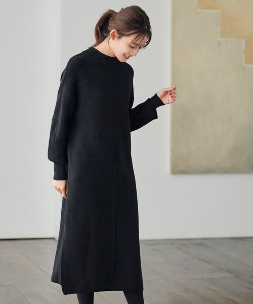 ゆったりしたリラックス感あるニットワンピース ワンピース Grove グローブ のファッション通販 Zozotown