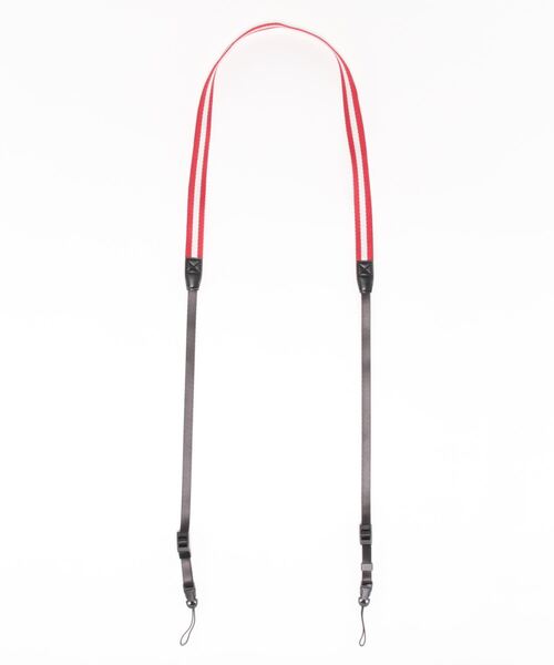 Fun & Daily(ファンアンドデイリー)の「F&D : トリプルカラーカメラストラップ(カメラ/カメラグッズ・メンズ・グリーン/レッド/ネイビー/トリコロール/ブラウン・FREE)」の9枚目の写真