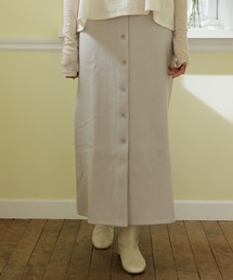 flower | ウォームボタンスカート(スカート)