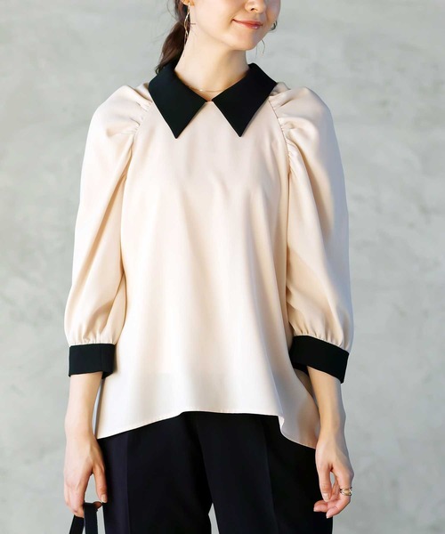 WHITE JOOLA（ホワイトジョーラ）の「バックサテンジョーゼット