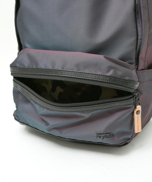 MSPC(エムエスピーシー)の「【SPINGLE MOVE × master-piece】SPB×MSPC 02 / シャンブレー デイパック(バックパック/リュック・メンズ・カーキ・フリー)」の2枚目の写真