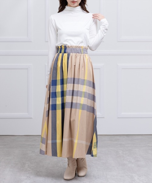 clear（クリア）の「ギャザーネックベーシックカットソートップス（Tシャツ/カットソー・レディース・グレー/オフホワイト/ブラック/ブルー・F）」の14枚目の写真