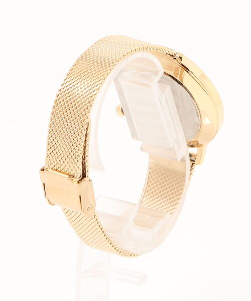 KOMONO.（コモノ）の「【KOMONO】コモノ 腕時計 ハーロウ ゴールド メッシュ（アナログ腕時計・レディース・イエローゴールド・FREE）」の4枚目の写真