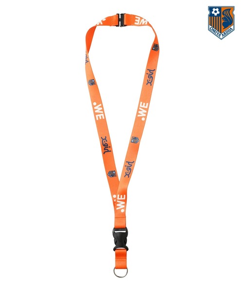 X-girl(エックスガール)の「WEリーグ|O AV GOODS NECK STRAP/大宮アルディージャVENTUS/ベントス グッズネックストラップ(スポーツグッズ・レディース・オレンジ・ONE SIZE)」の1枚目の写真