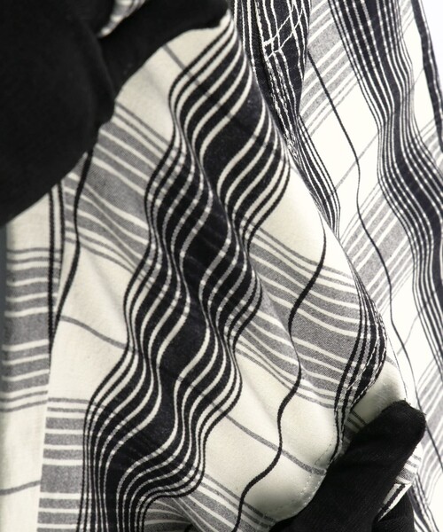 BRANSHES（ブランシェス）の「【23SS】ガーデナーテーパードパンツ/チェック柄（チノパンツ・キッズ・アイボリー/サックスブルー/ライトグリーン・90/130/100/120/160/140/110/150）」の11枚目の写真