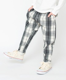 BRANSHES | 【23SS】ガーデナーテーパードパンツ/チェック柄(チノパンツ)