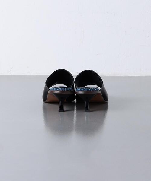 LAURENCE（ロランス）の「＜LAURENCE＞SQ CONT ミュールサンダル（サンダル・レディース・ブラック・36/36h/38/35/37/37h/35h）」の4枚目の写真
