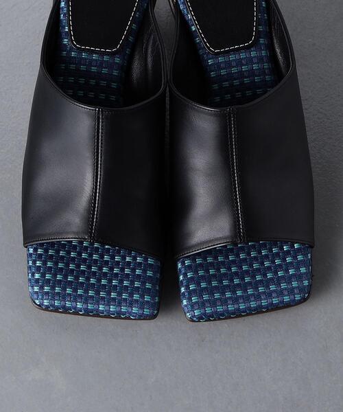 LAURENCE（ロランス）の「＜LAURENCE＞SQ CONT ミュールサンダル（サンダル・レディース・ブラック・36/36h/38/35/37/37h/35h）」の6枚目の写真