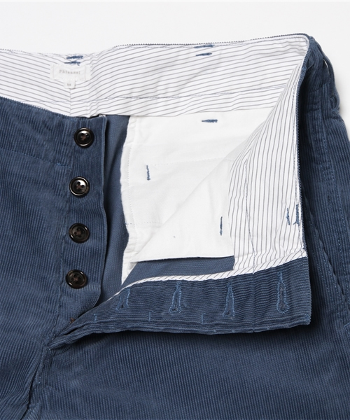 OUTLET（アウトレット）の「【BLOOM&BRANCH】コーデュロイパンツM（その他パンツ・メンズ・ベージュ/ブルー/オフホワイト・MEDIUM/SMALL）」の6枚目の写真