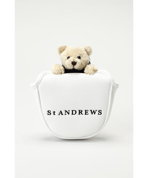 【St ANDREWS】テディベアパターカバーマレット