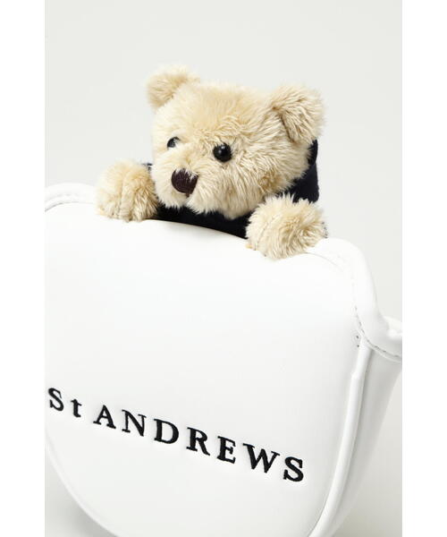 【St ANDREWS】テディベアパターカバーマレット