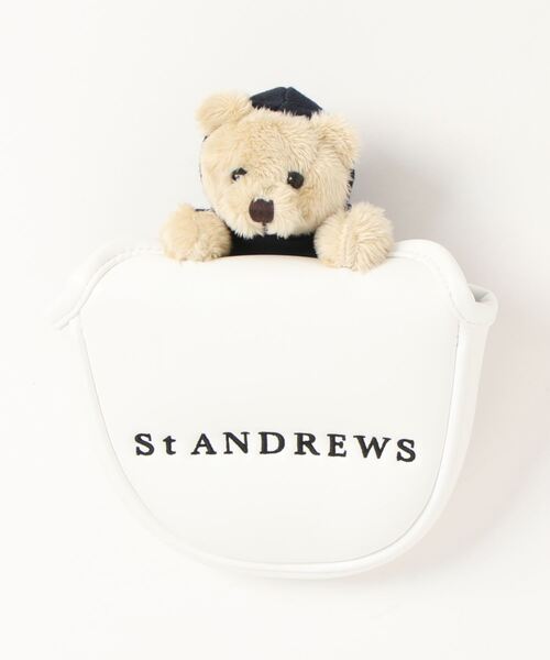 【St ANDREWS】テディベアパターカバーマレット