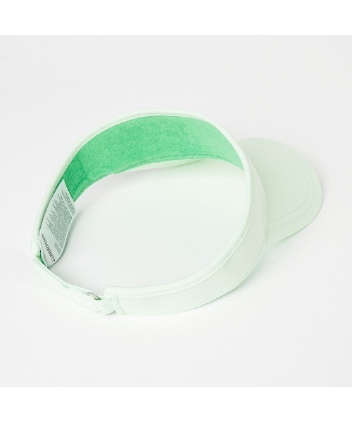 J.LINDEBERG（ジェイリンドバーグ）の「【J.LINDEBERG/GOLF】レディース JLロゴバイザー（キャップ・レディース・オレンジ/ネイビー/ホワイト/ピンク/ライトグリーン/ブラック・99）」の12枚目の写真