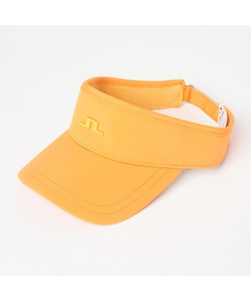 J.LINDEBERG（ジェイリンドバーグ）の「【J.LINDEBERG/GOLF】レディース JLロゴバイザー（キャップ・レディース・オレンジ/ネイビー/ホワイト/ピンク/ライトグリーン/ブラック・99）」の20枚目の写真