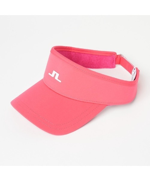 J.LINDEBERG（ジェイリンドバーグ）の「【J.LINDEBERG/GOLF】レディース JLロゴバイザー（キャップ・レディース・オレンジ/ネイビー/ホワイト/ピンク/ライトグリーン/ブラック・99）」の22枚目の写真