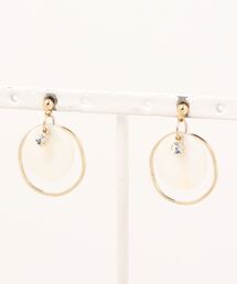 【雨あがりの森】シェルコイン・ピアス(MA)
