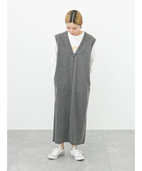 Samansa Mos2 blue（サマンサモスモスブルー）の「【ECO DENIM】V